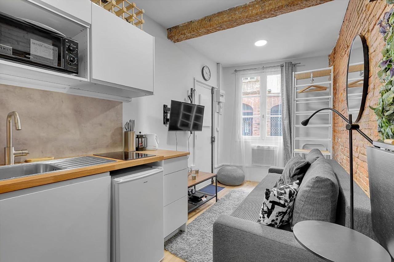 Getaway For 2 Beautiful Studio Near The Garonne Toulouse Eksteriør billede
